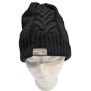 Under Armour Black Knit Hat One Size